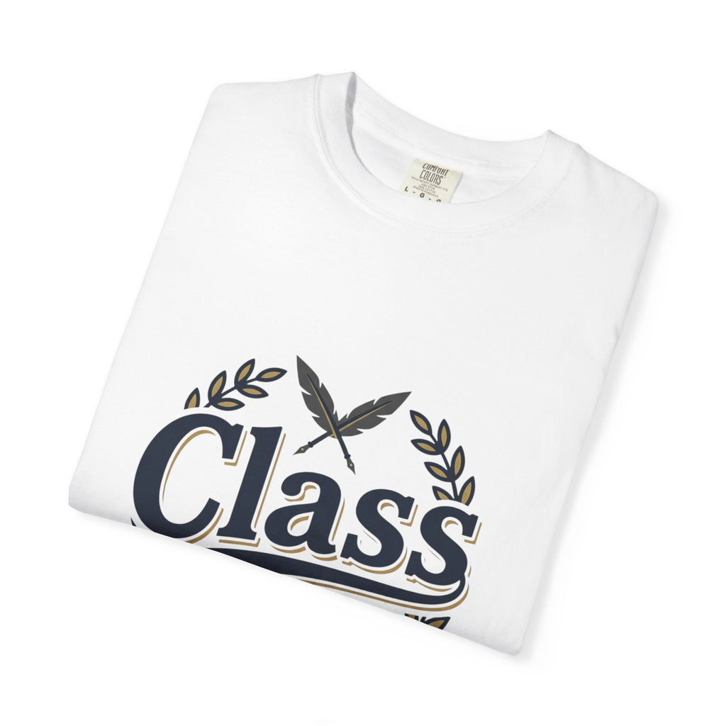 Class Crest T‑Shirt — Vintage Academic Logo Tee